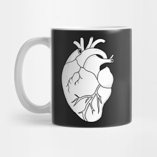 So you can see my Heart (White) Mug